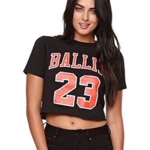 ❌❌SOLD❌❌ “Reason” Cut-Off Crop Top from PacSun